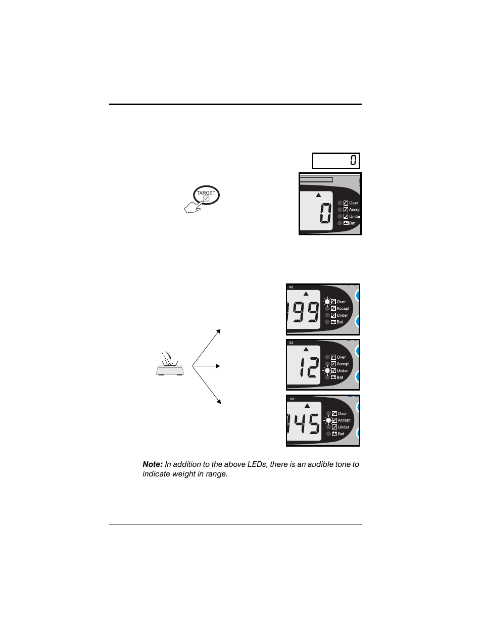 Check weighing, 4 check weighing | Salter Brecknell C3225 User Manual | Page 14 / 40