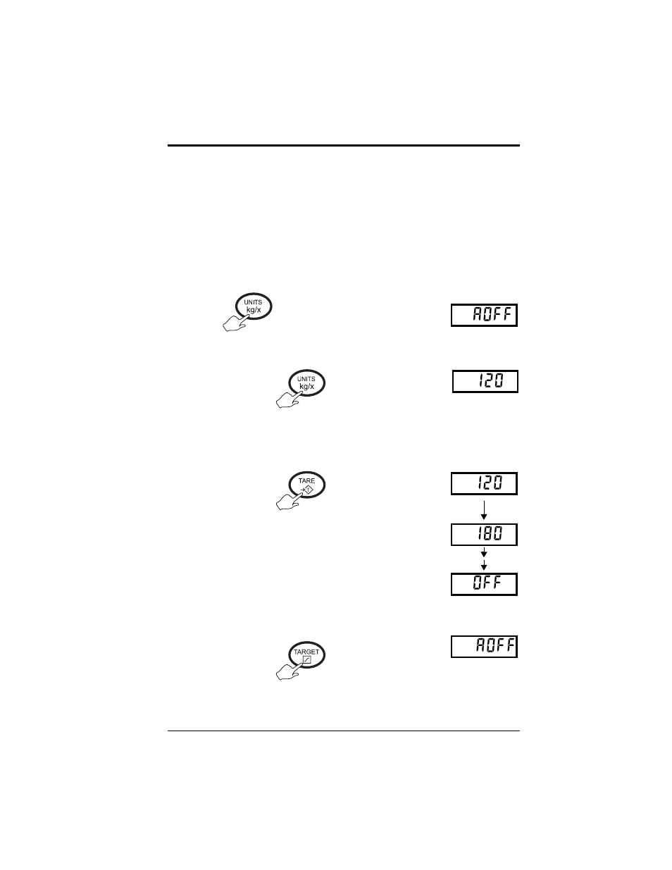 Auto off / audio beep | Salter Brecknell C3225 User Manual | Page 29 / 40