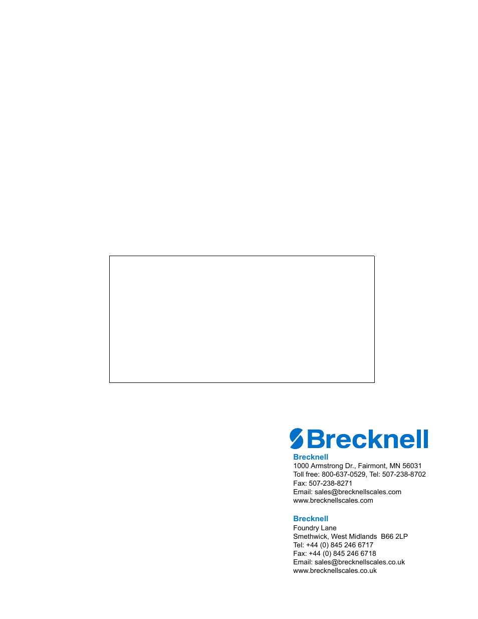 Salter Brecknell B140 User Manual | Page 32 / 32