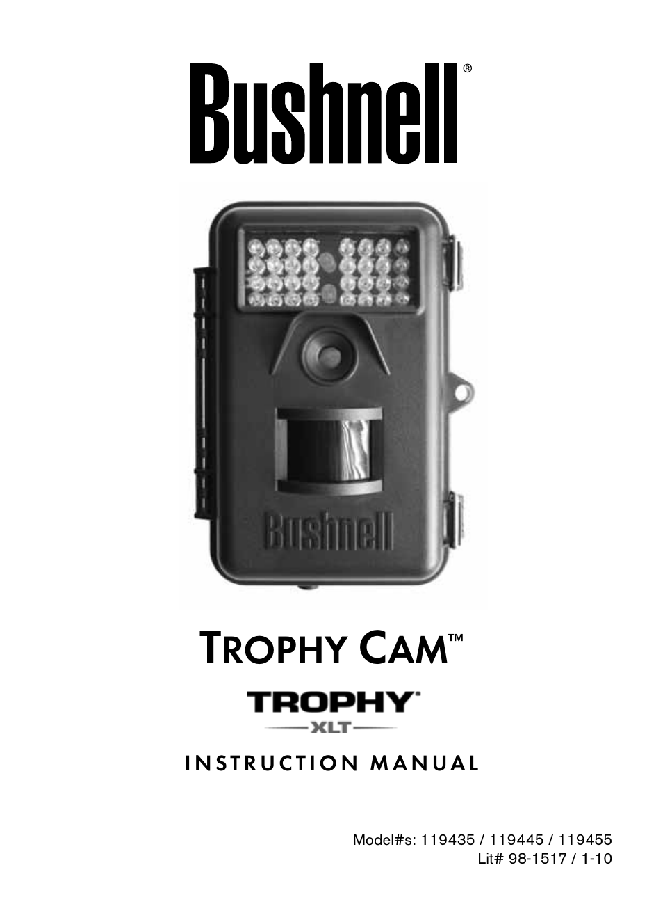 Bushnell Trophy Cam 119445 User Manual | 200 pages