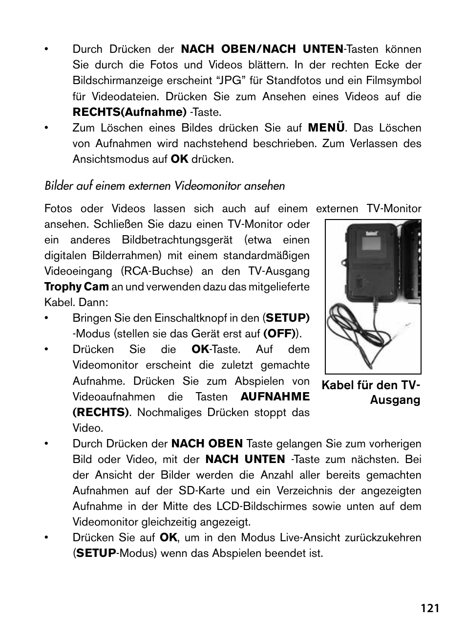 Bushnell Trophy Cam 119445 User Manual | Page 121 / 200