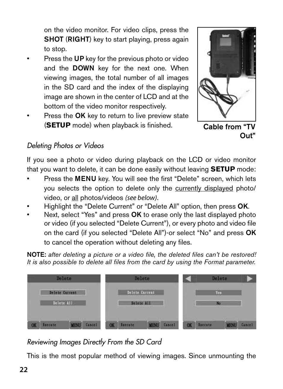 Bushnell Trophy Cam 119445 User Manual | Page 22 / 200