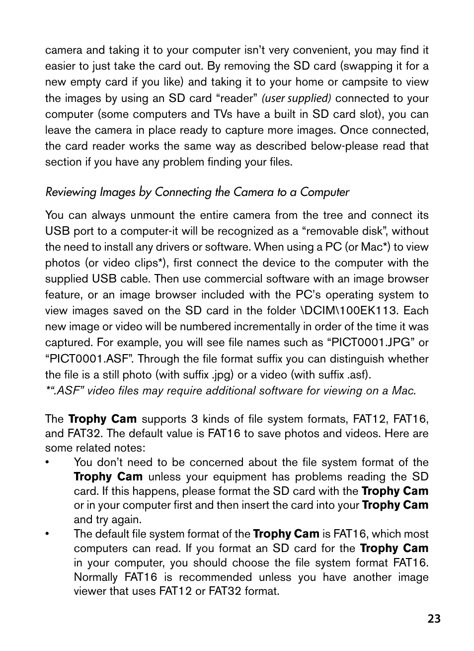 Bushnell Trophy Cam 119445 User Manual | Page 23 / 200