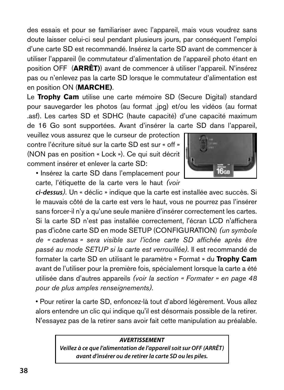 Bushnell Trophy Cam 119445 User Manual | Page 38 / 200