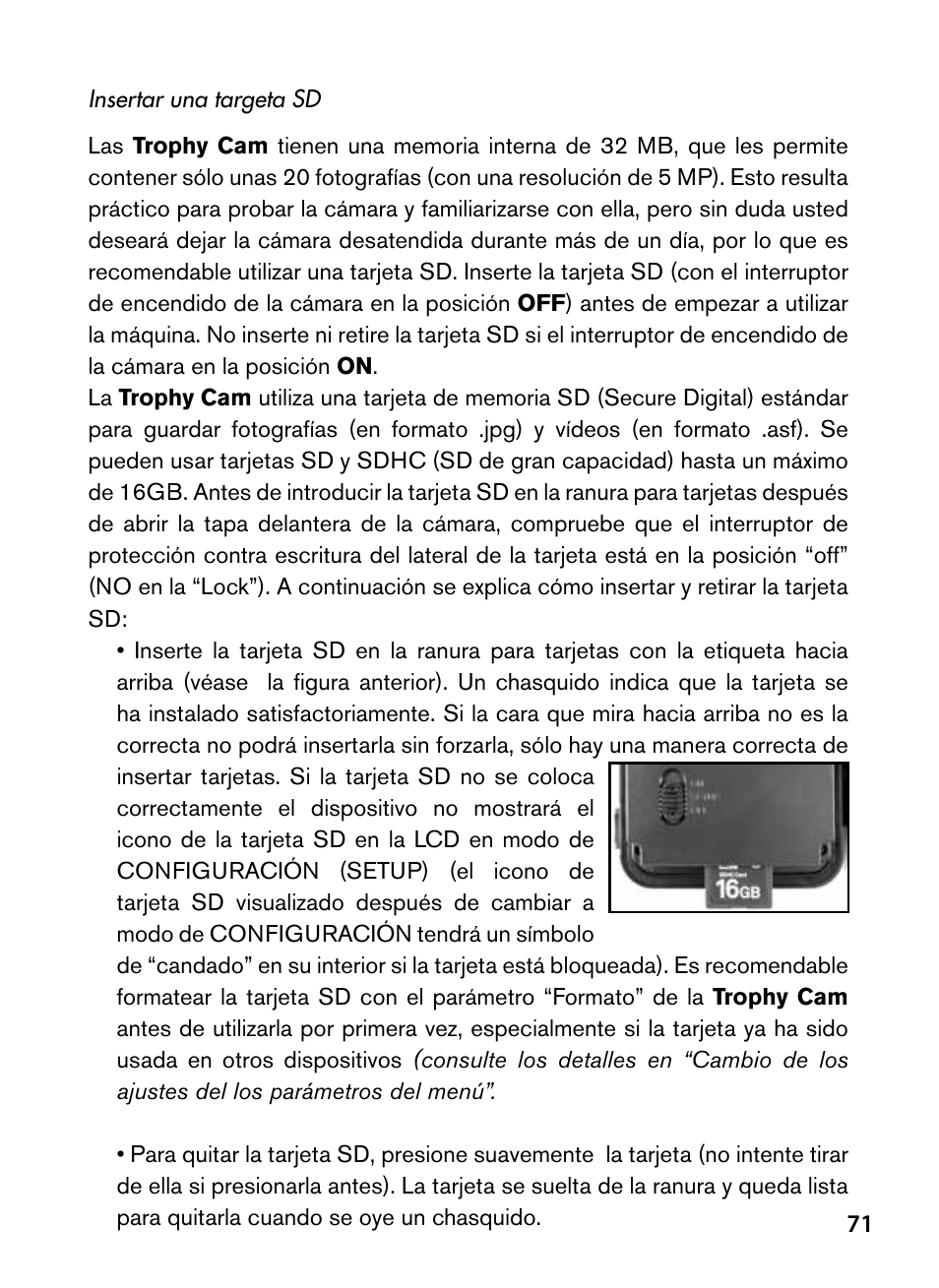 Bushnell Trophy Cam 119445 User Manual | Page 71 / 200