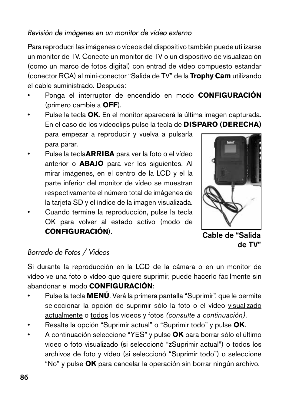 Bushnell Trophy Cam 119445 User Manual | Page 86 / 200