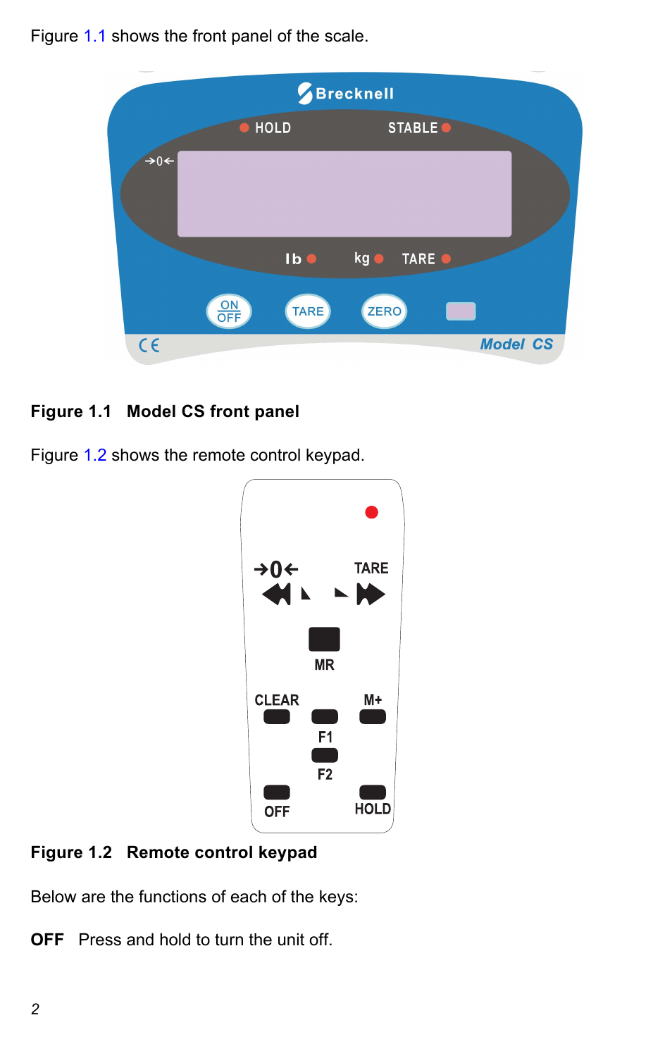 Salter Brecknell CS Series Crane User Manual | Page 2 / 12