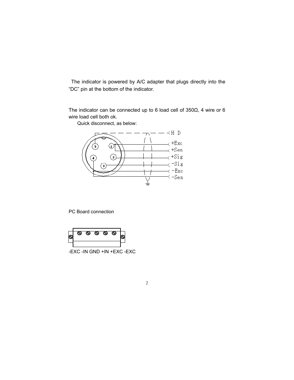 Installation and calibration | Salter Brecknell SBI-505 User Manual | Page 4 / 22