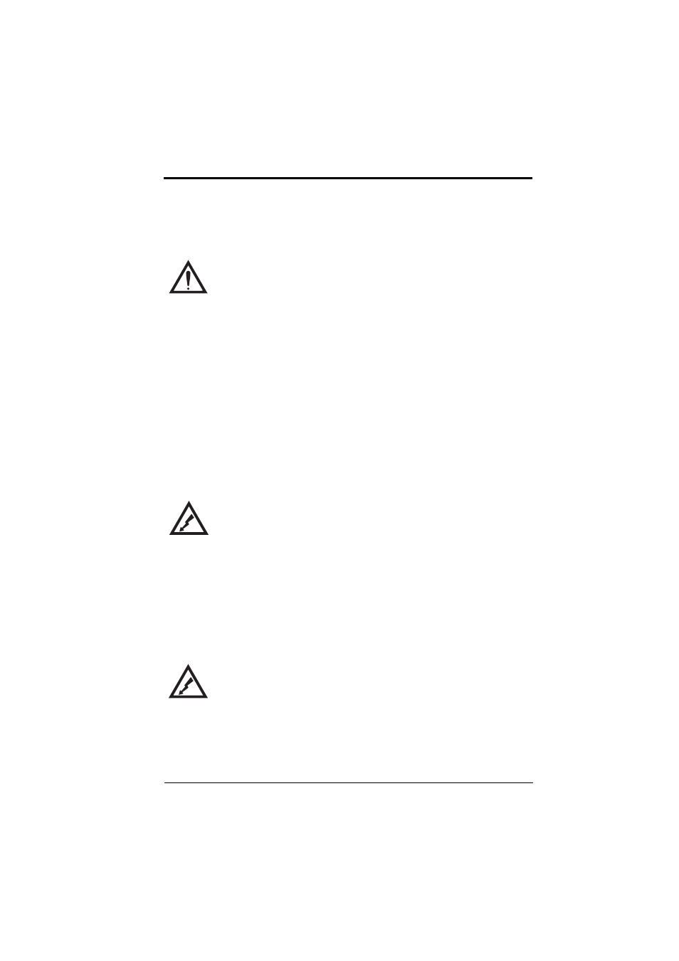 Heading1 - 1 warnings, Heading2 - 1.1 electrical installation, Heading2 - 1.2 risk of electric shock | Heading2 - 1.3 additional service precautions, Warnings, Electrical installation, Risk of electric shock, Additional service precautions, 1warnings, 1 electrical installation | Salter Brecknell S122 User Manual | Page 7 / 63