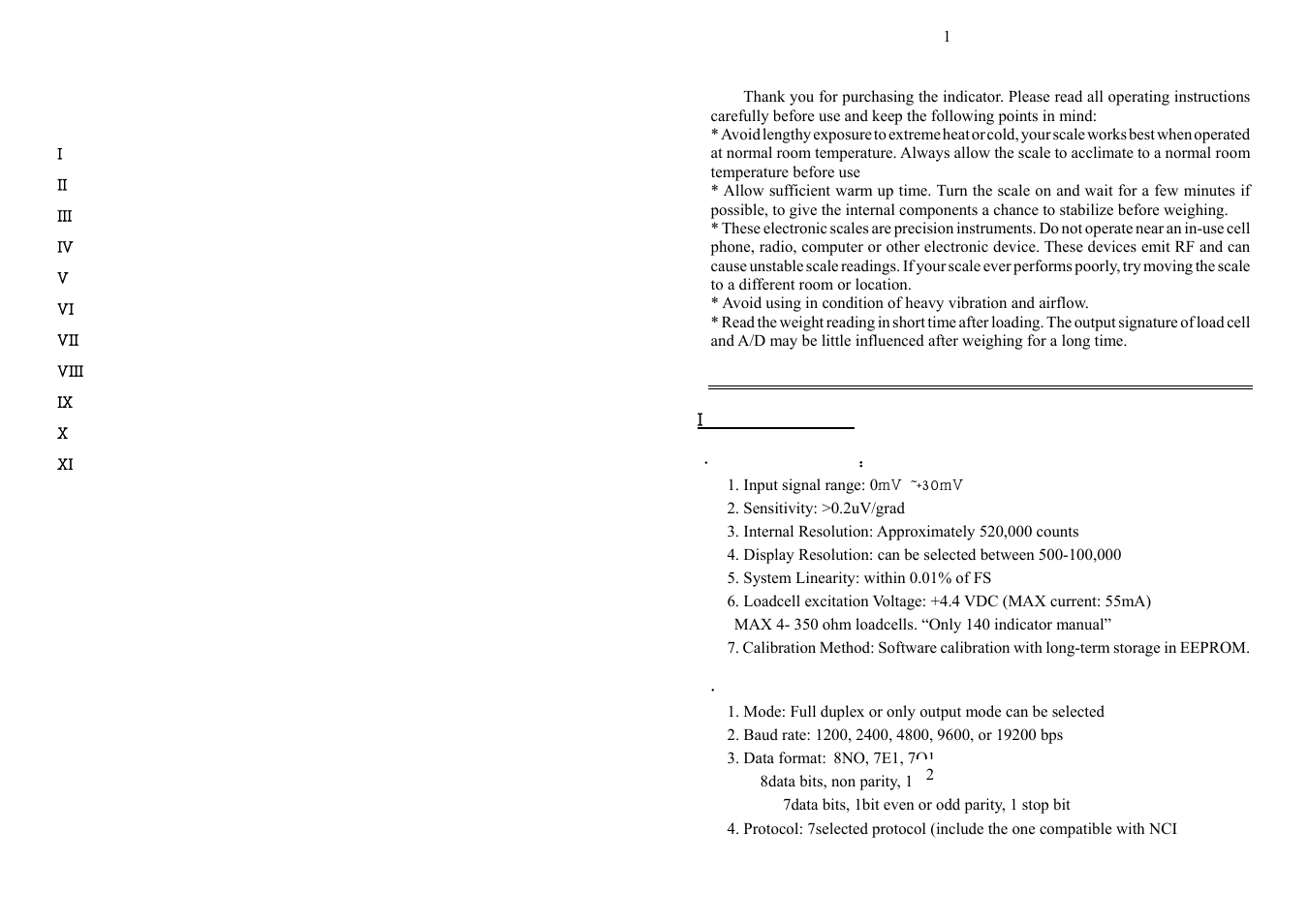 Content | Salter Brecknell PS500 User Manual | Page 3 / 19