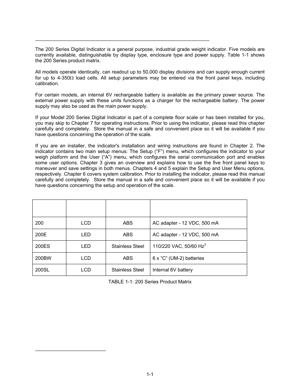 Salter Brecknell 200ES User Manual | Page 6 / 47