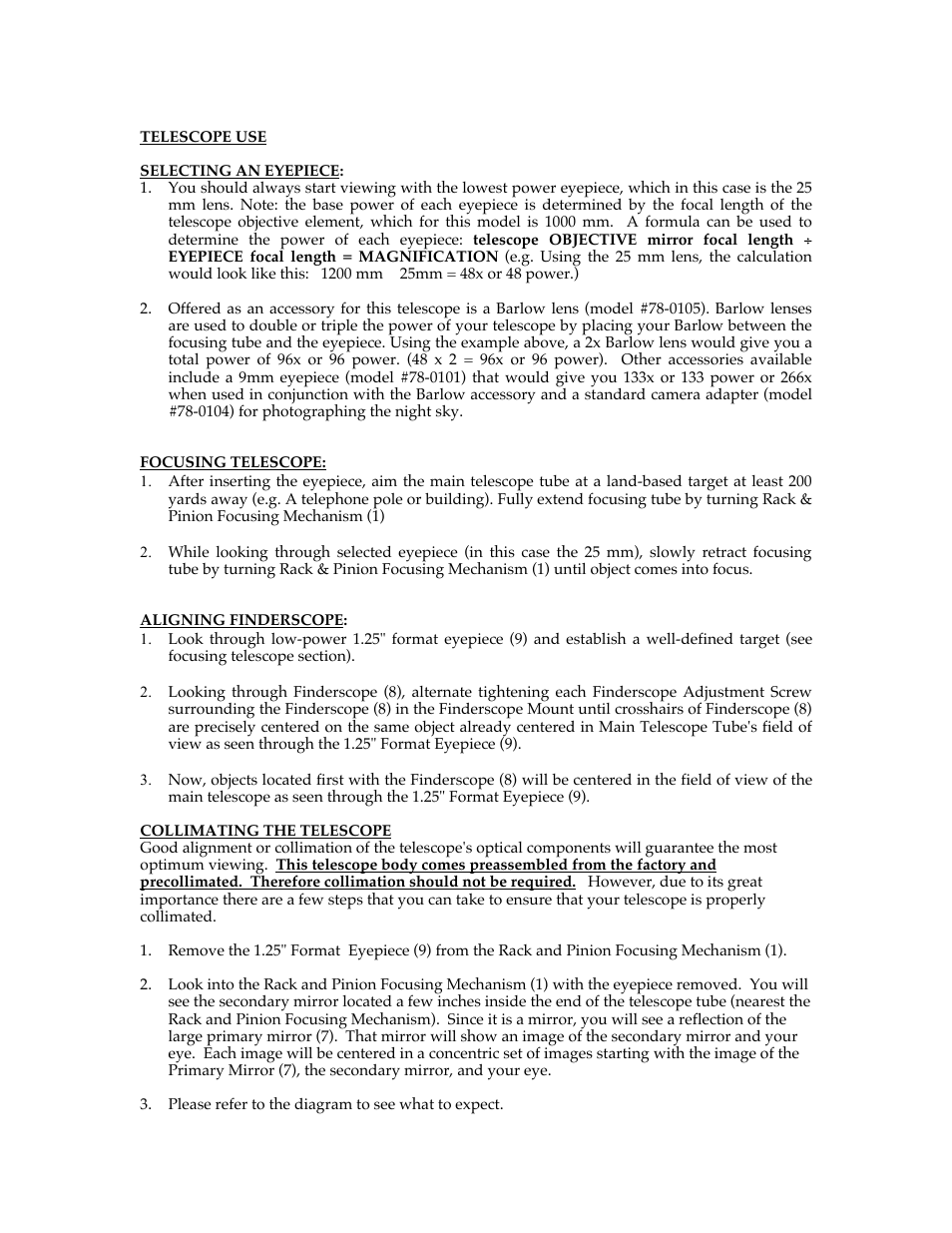 Bushnell 78-6000 User Manual | Page 4 / 9