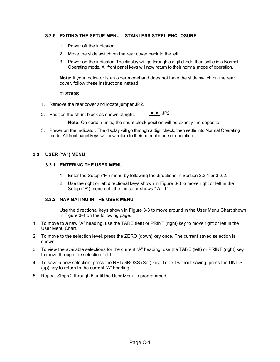 Ti-s750s | Salter Brecknell 750 Series User Manual | Page 16 / 41