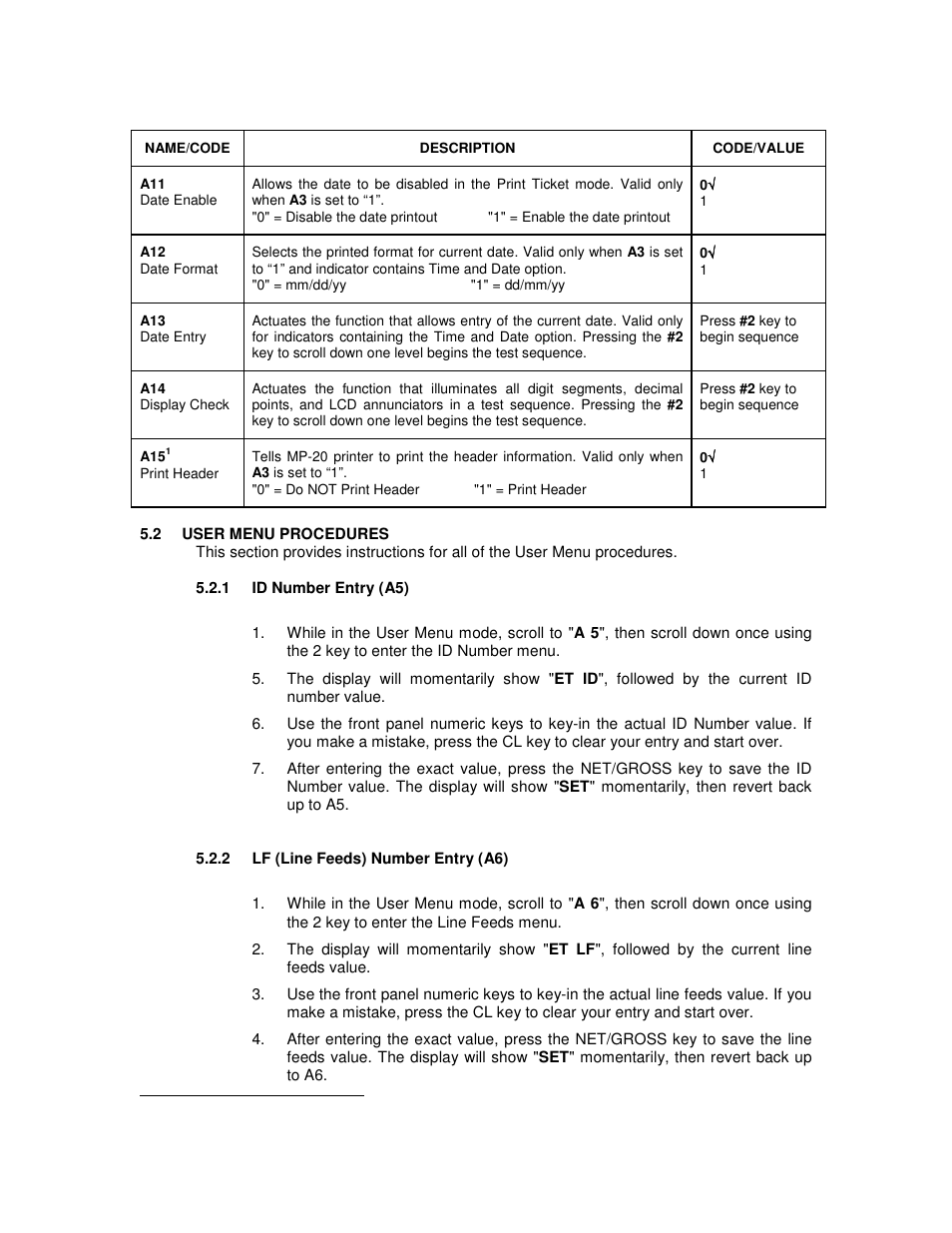 Salter Brecknell 800 Series User Manual | Page 22 / 44