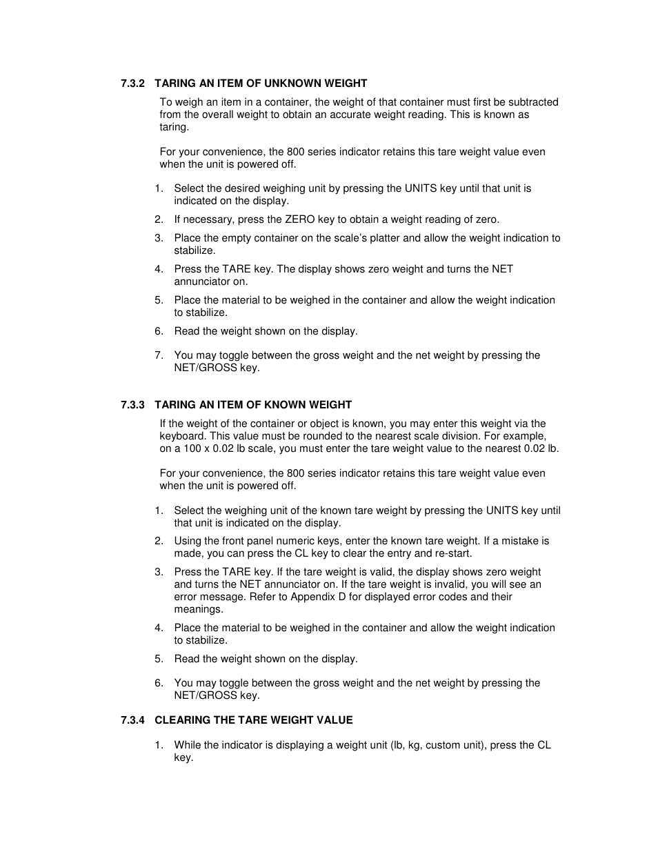 Salter Brecknell 800 Series User Manual | Page 31 / 44