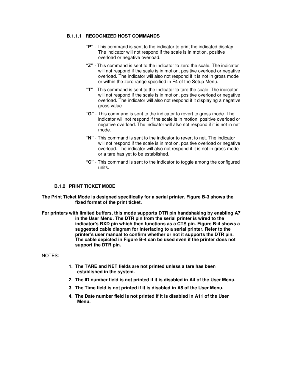 Salter Brecknell 800 Series User Manual | Page 39 / 44