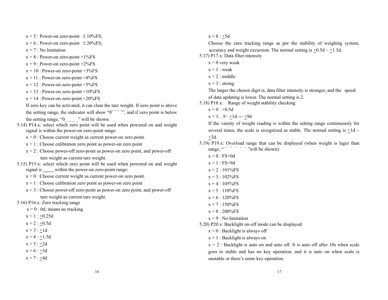 Salter Brecknell MS140-300 User Manual | Page 11 / 18