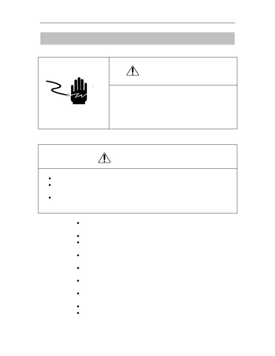 Precautions, Warning, Caution | Salter Brecknell CS-250 User Manual | Page 3 / 24