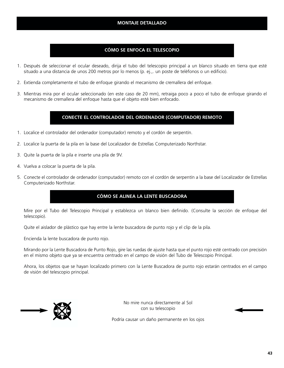 Bushnell North Star Goto 78-8831 User Manual | Page 43 / 88