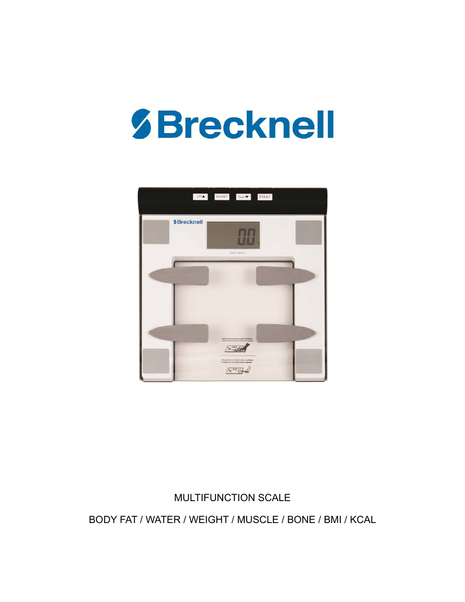 Salter Brecknell BFS-150 User Manual | 11 pages