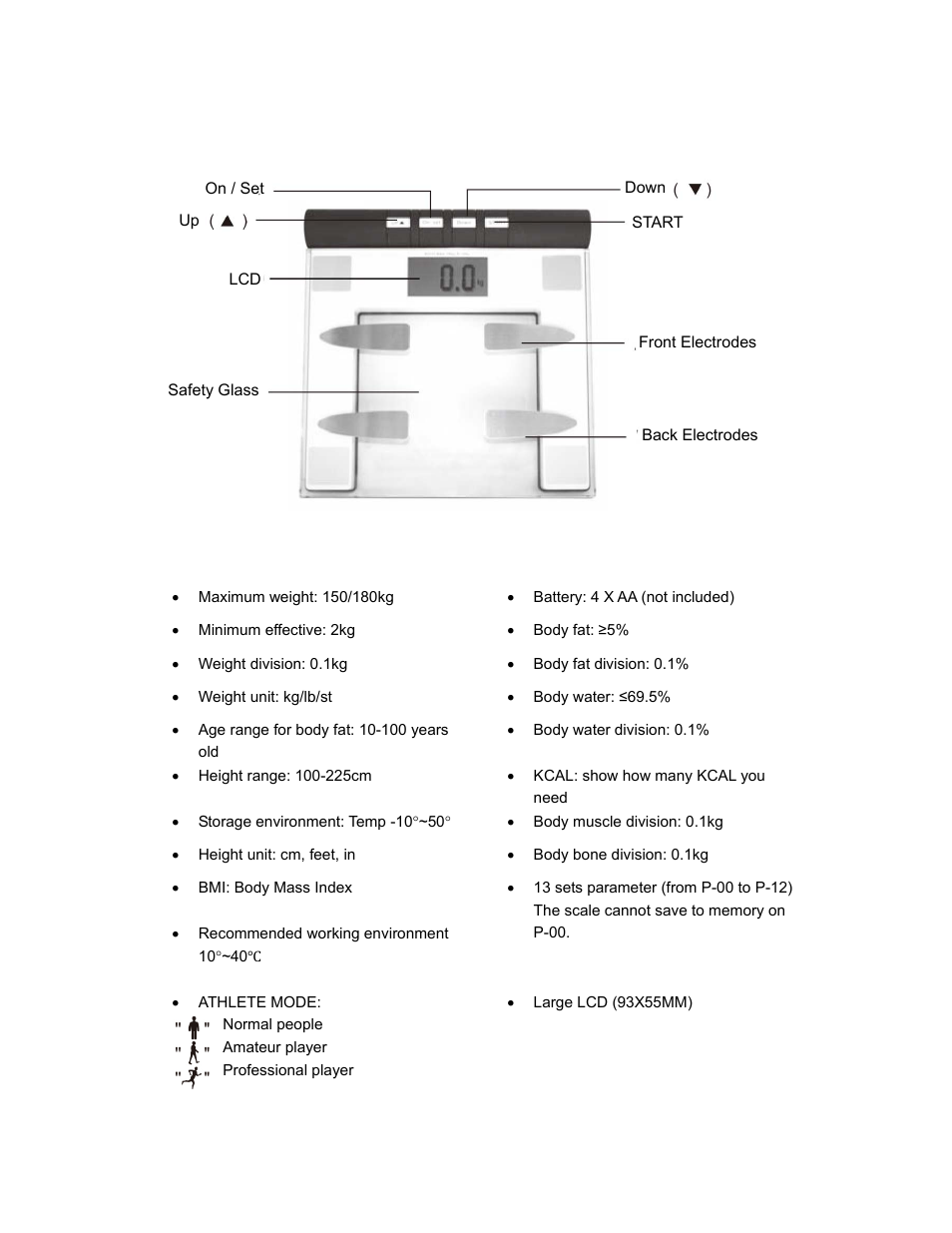 Salter Brecknell BFS-150 User Manual | Page 2 / 11