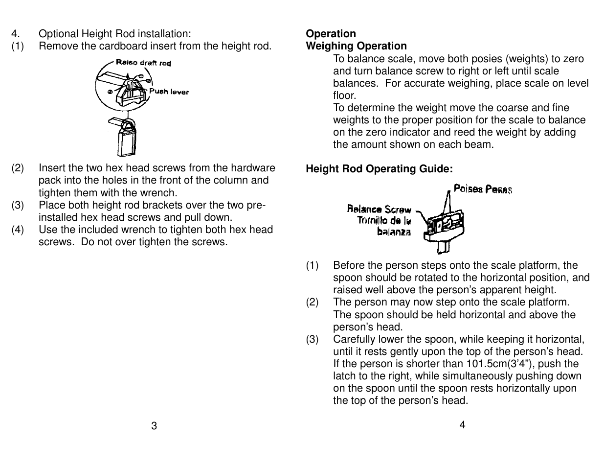 Salter Brecknell RGT160 User Manual | Page 4 / 8