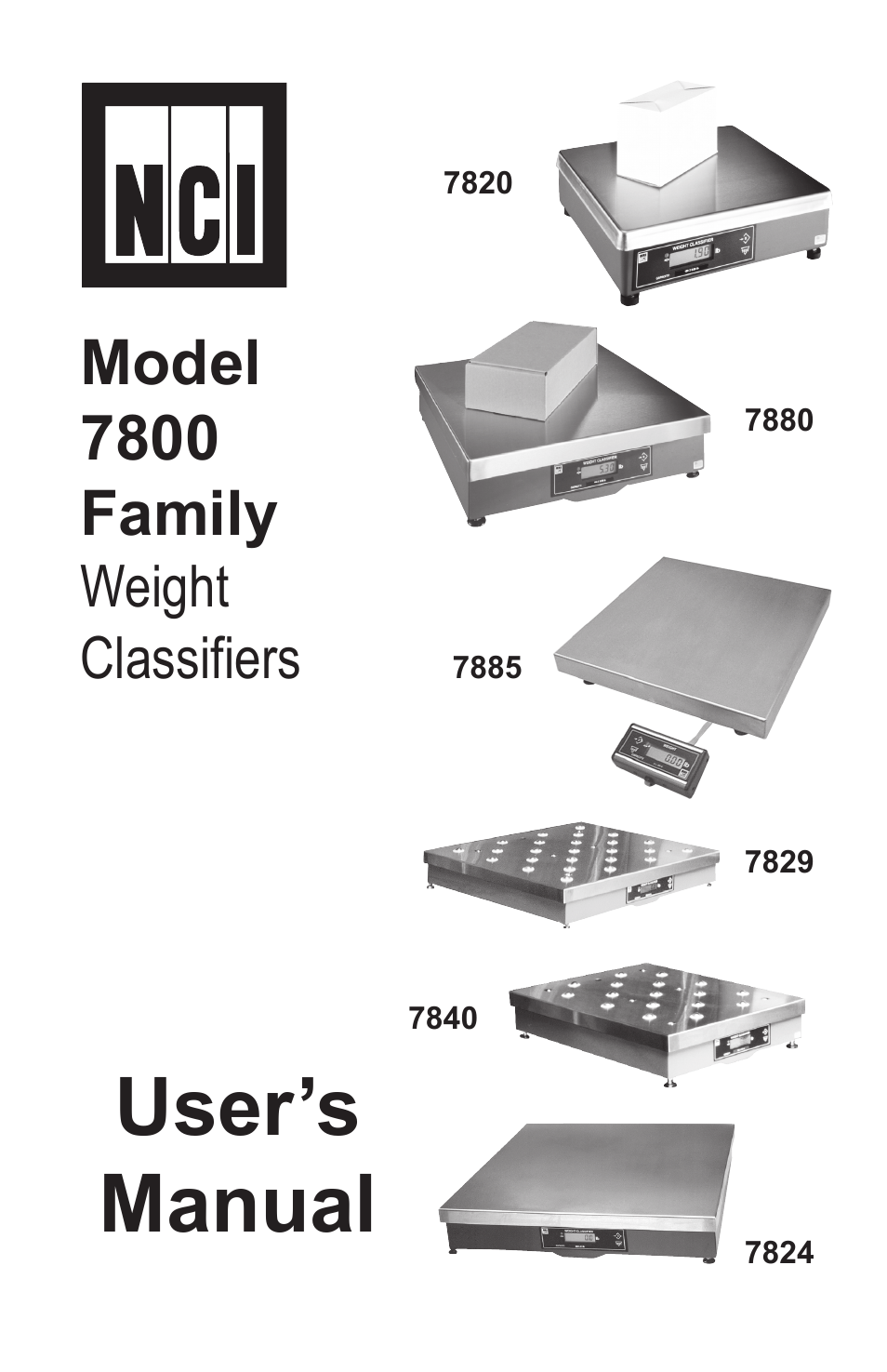 Salter Brecknell 7840 User Manual | 40 pages