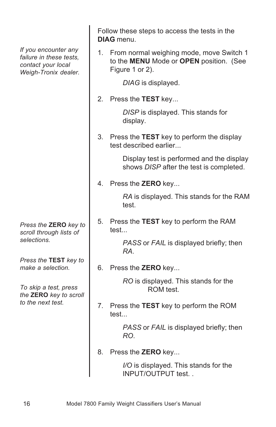 Salter Brecknell 7840 User Manual | Page 16 / 40