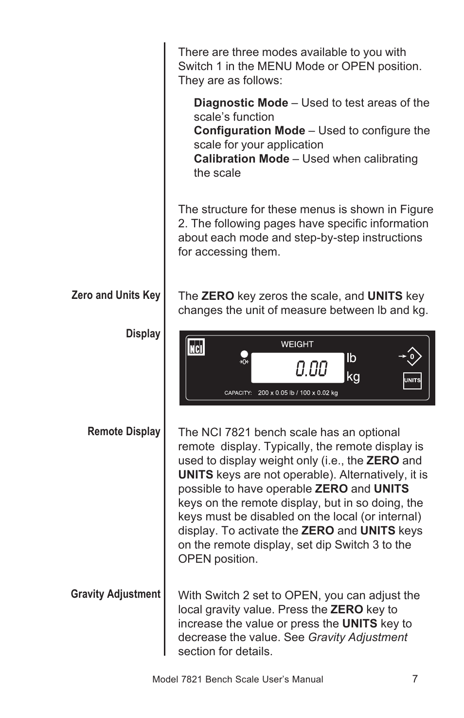 Salter Brecknell 7821 User Manual | Page 7 / 28