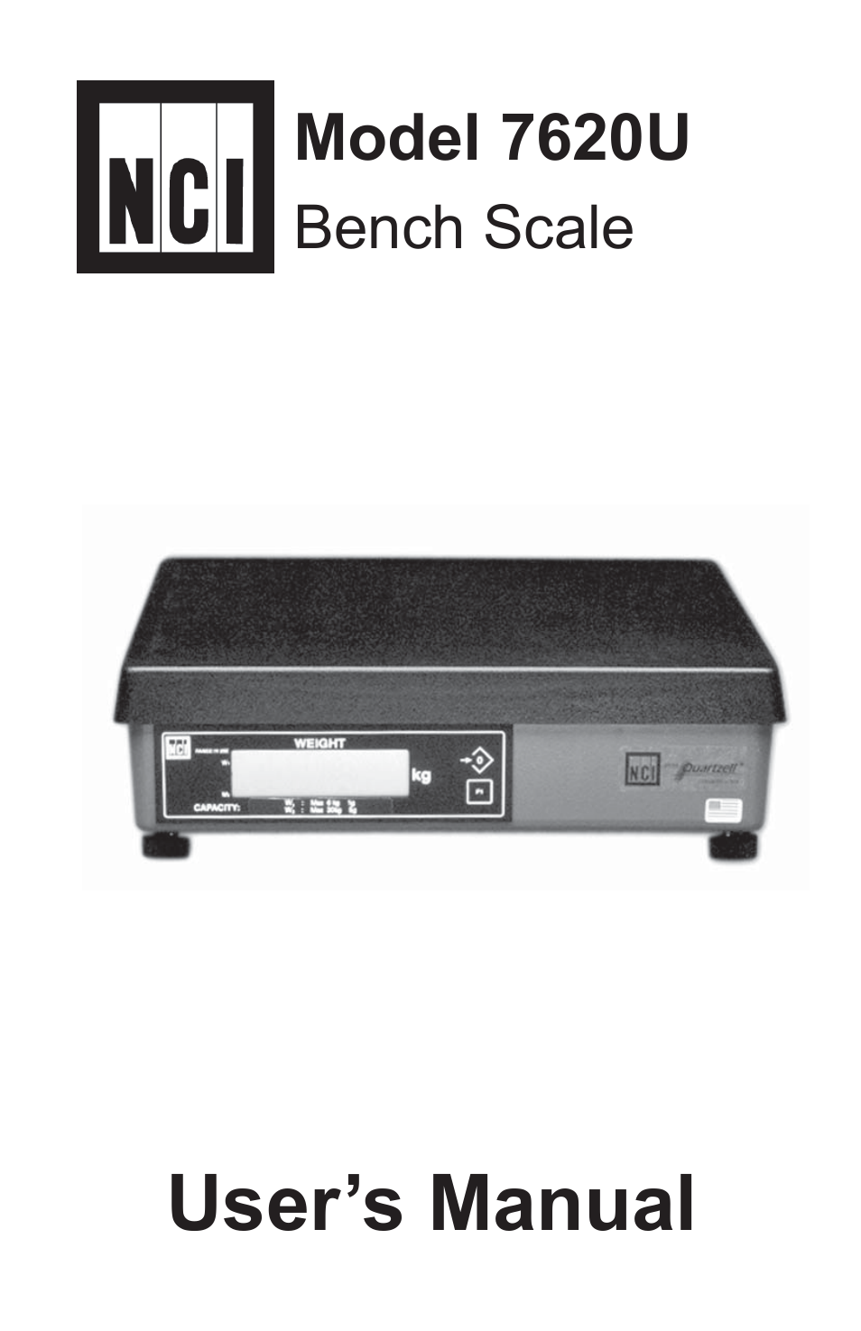 Salter Brecknell 7620U User Manual | 32 pages