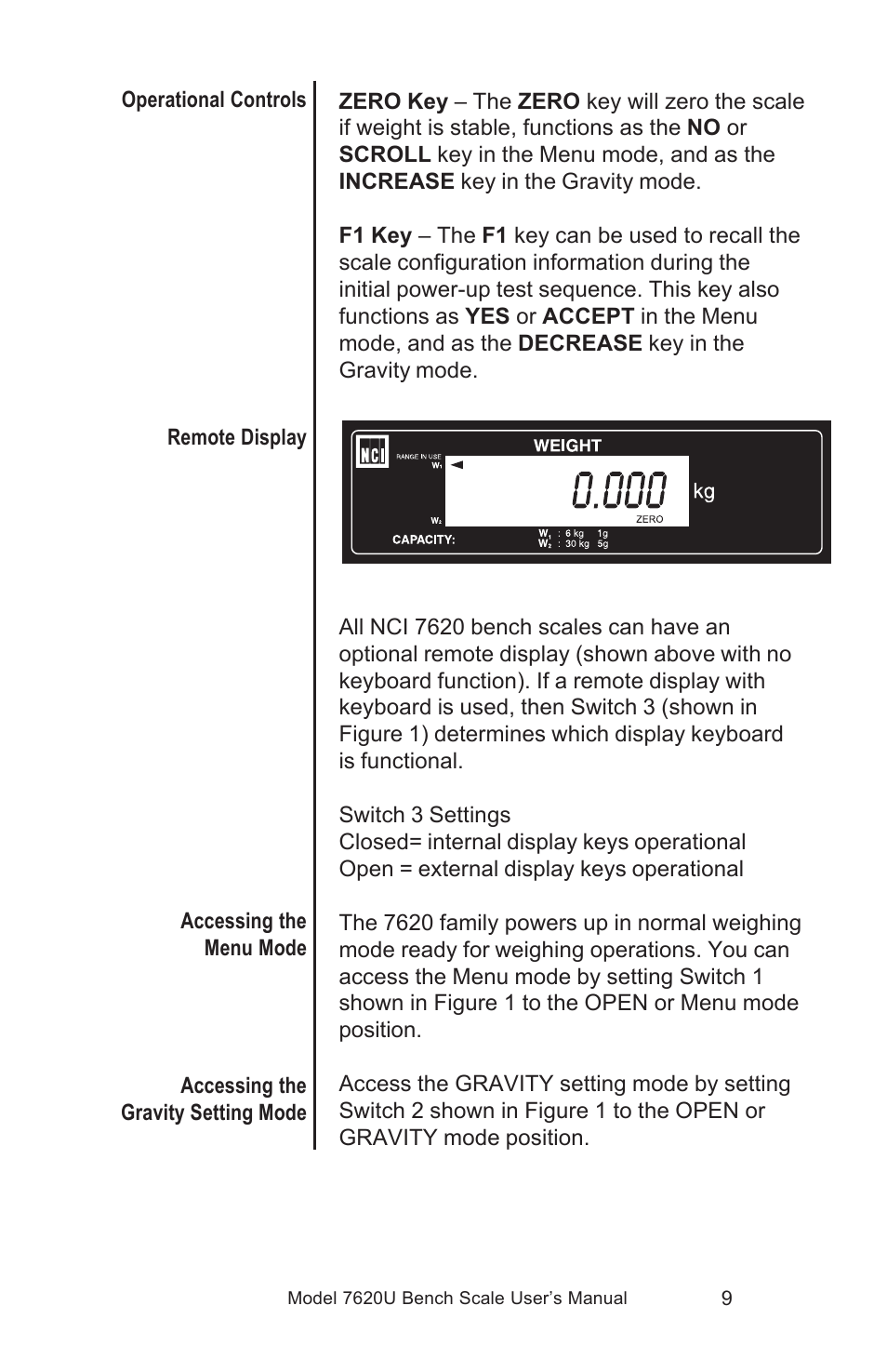 Salter Brecknell 7620U User Manual | Page 9 / 32