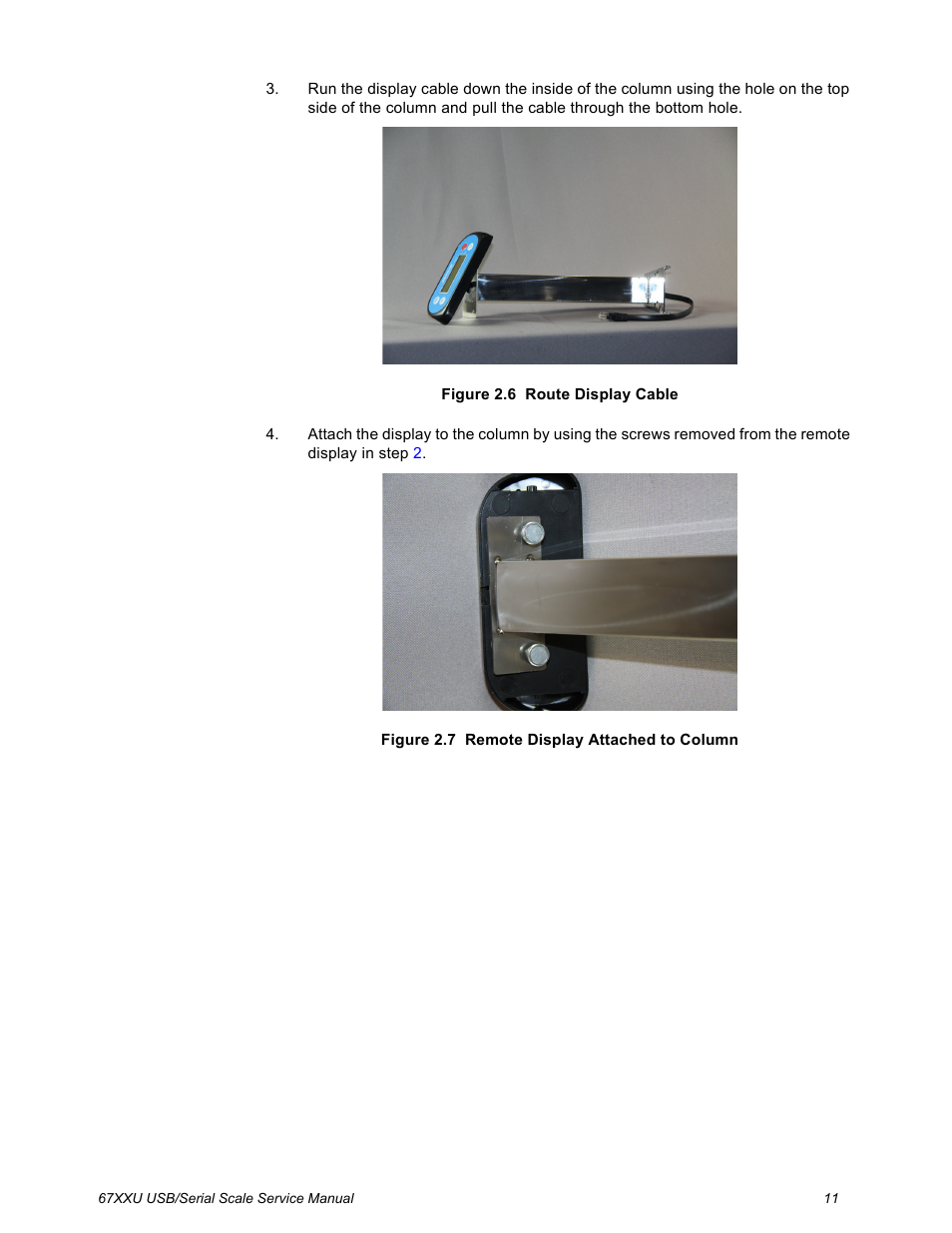 Salter Brecknell 6700U Series (USB) User Manual | Page 11 / 85