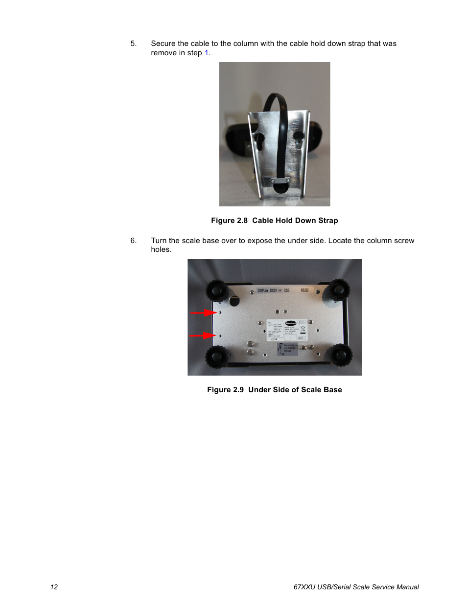 Salter Brecknell 6700U Series (USB) User Manual | Page 12 / 85