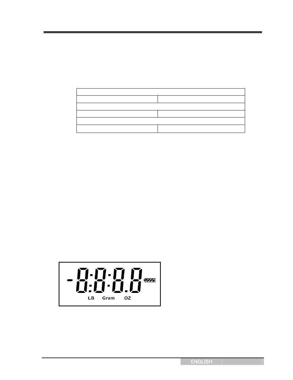 User manual, Model: ps-7 digital postal scale | Salter Brecknell PS7 User Manual | Page 4 / 8