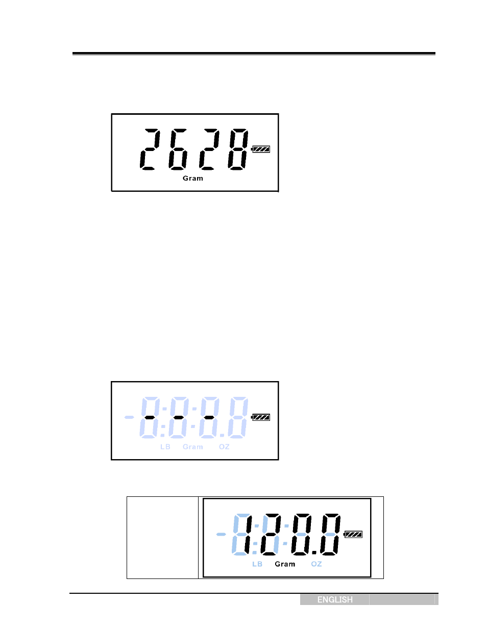 User manual, Model: ps-7 digital postal scale | Salter Brecknell PS7 User Manual | Page 6 / 8