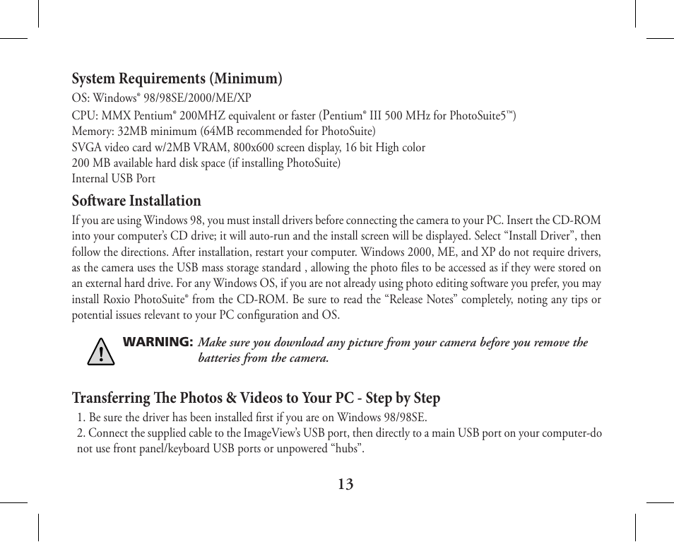 Bushnell 11-1027 User Manual | Page 13 / 102