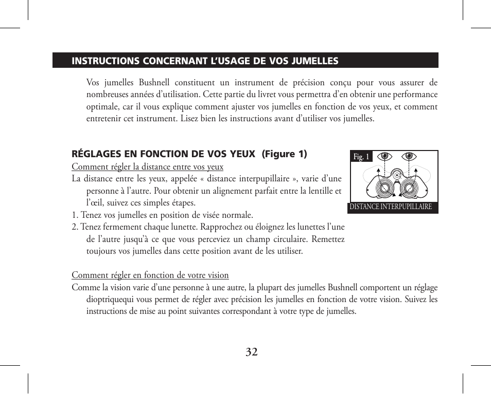 Bushnell 11-1027 User Manual | Page 32 / 102