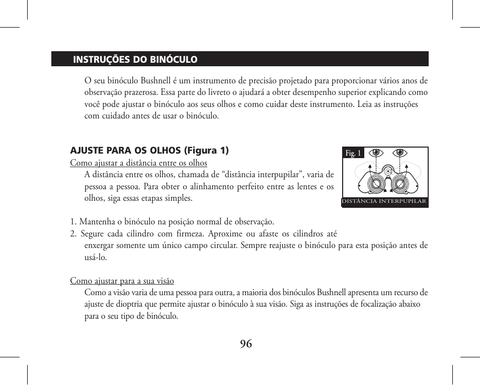 Bushnell 11-1027 User Manual | Page 96 / 102