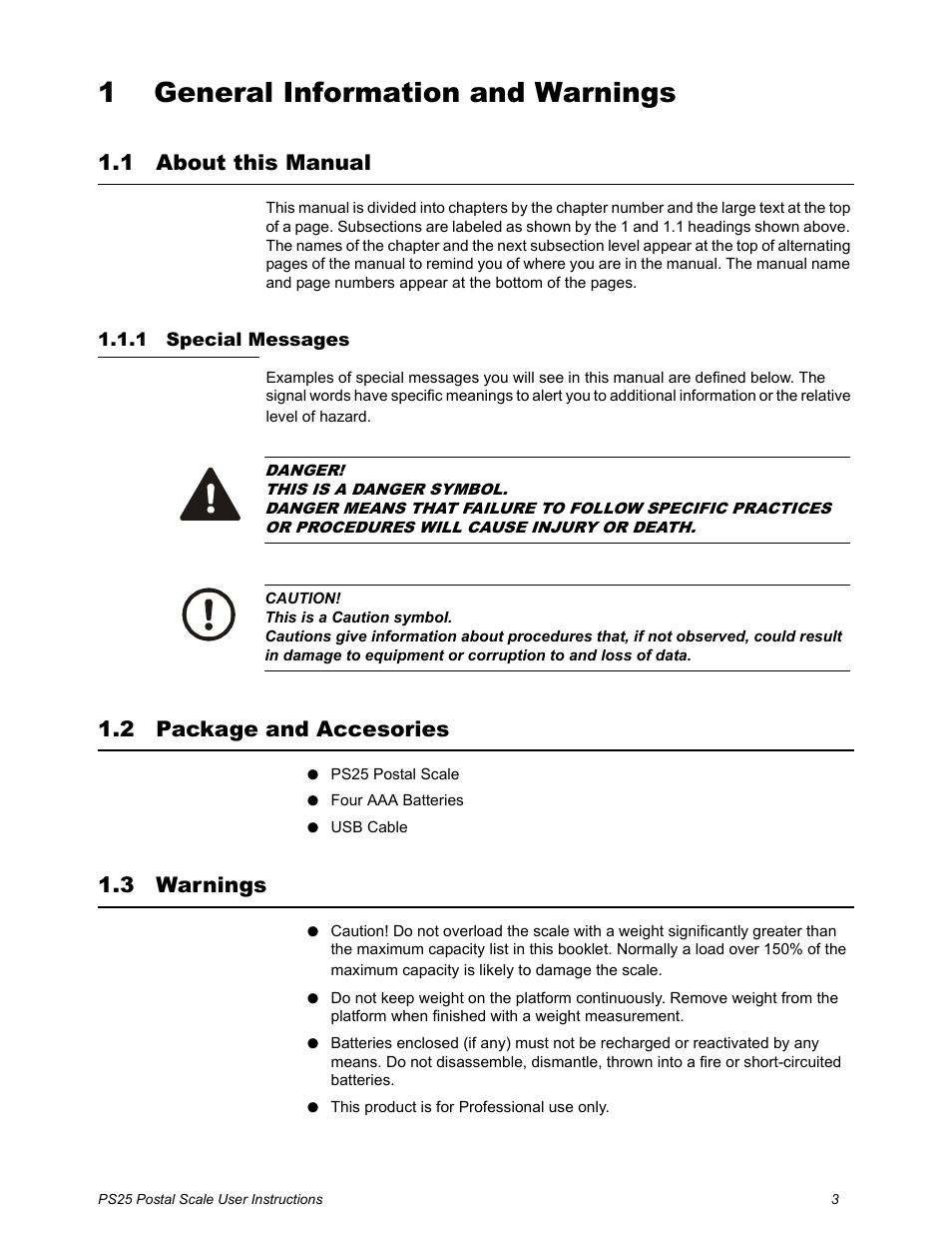 Salter Brecknell PS25 User Manual | Page 5 / 14