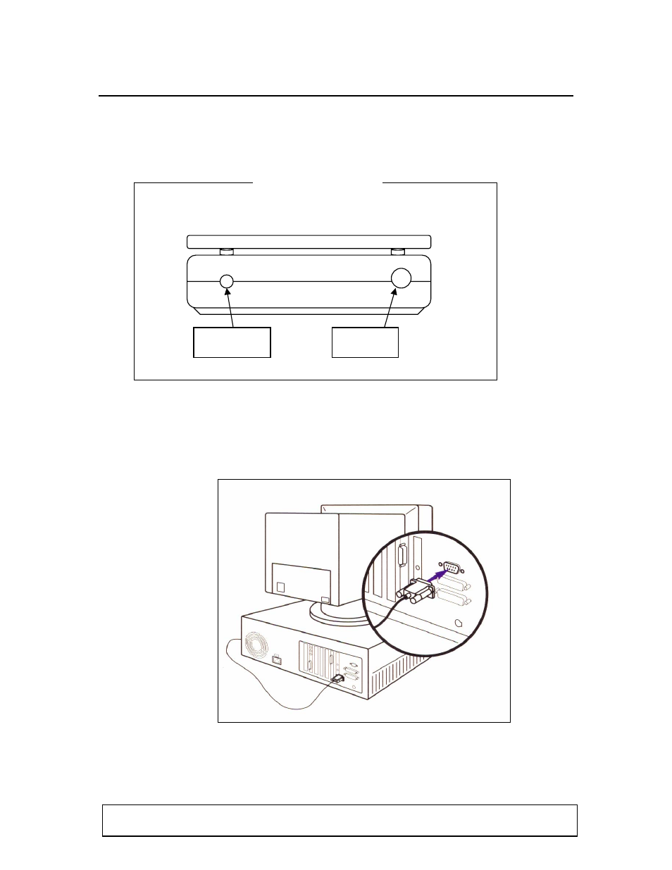 Function keys, Rear view, Set-up instructions | Salter Brecknell 7010SB User Manual | Page 3 / 8