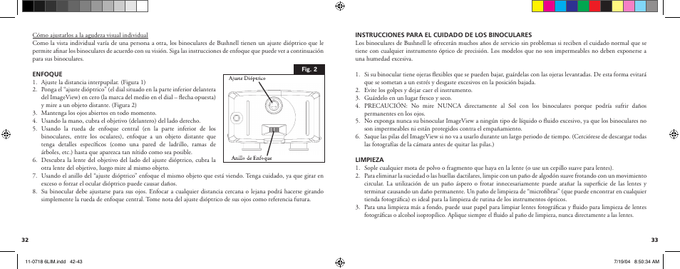 Bushnell 11-0718 User Manual | Page 22 / 43