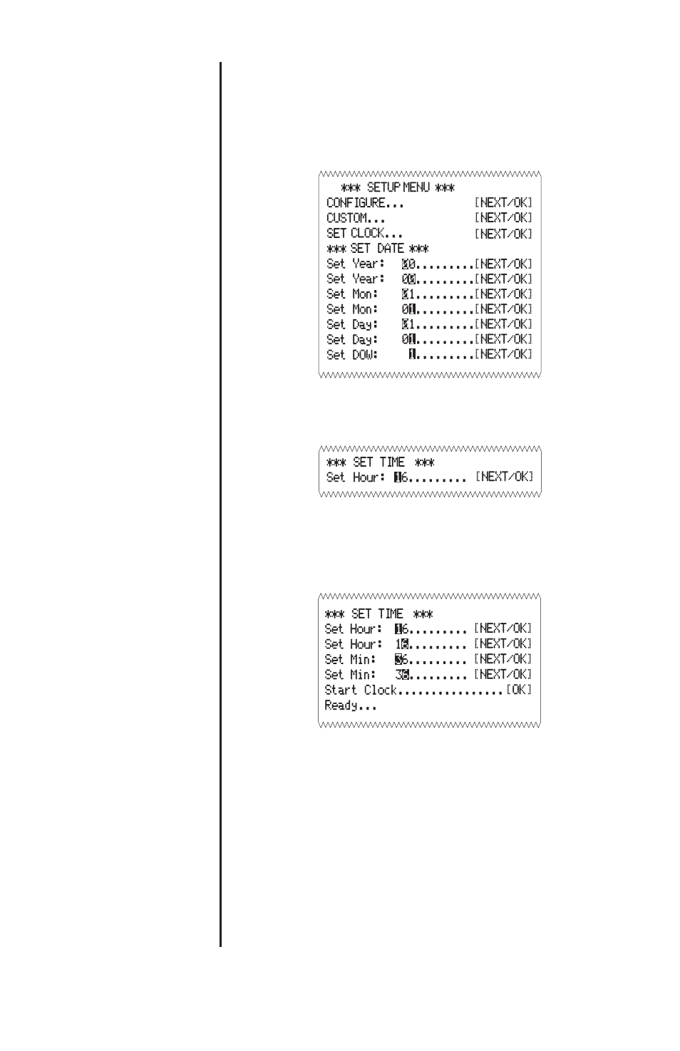 Reset seq | Salter Brecknell 1200 Series User Manual | Page 20 / 40