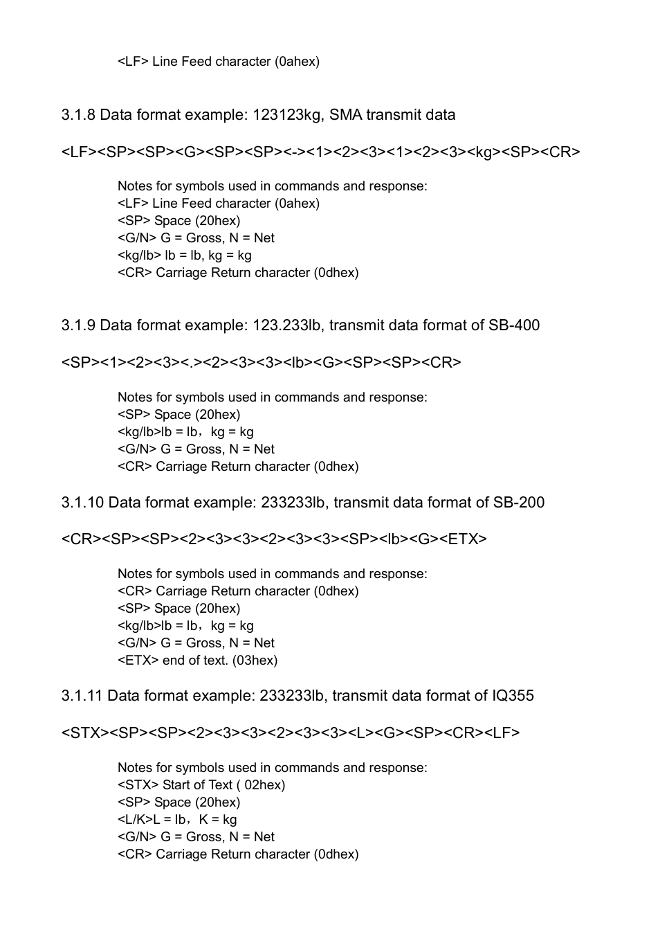 Salter Brecknell RD-65 Remote Display User Manual | Page 7 / 17