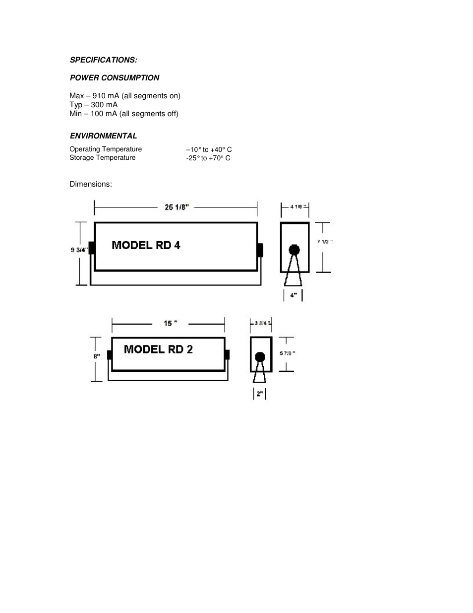 Salter Brecknell RD Series User Manual | Page 7 / 7