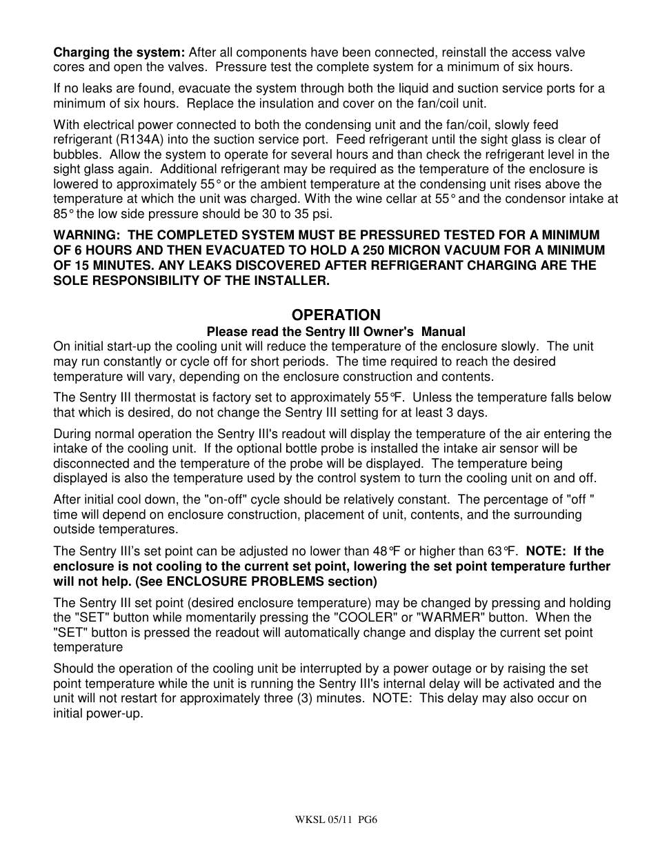 BREEZAIRE WKSL2200 User Manual | Page 6 / 8