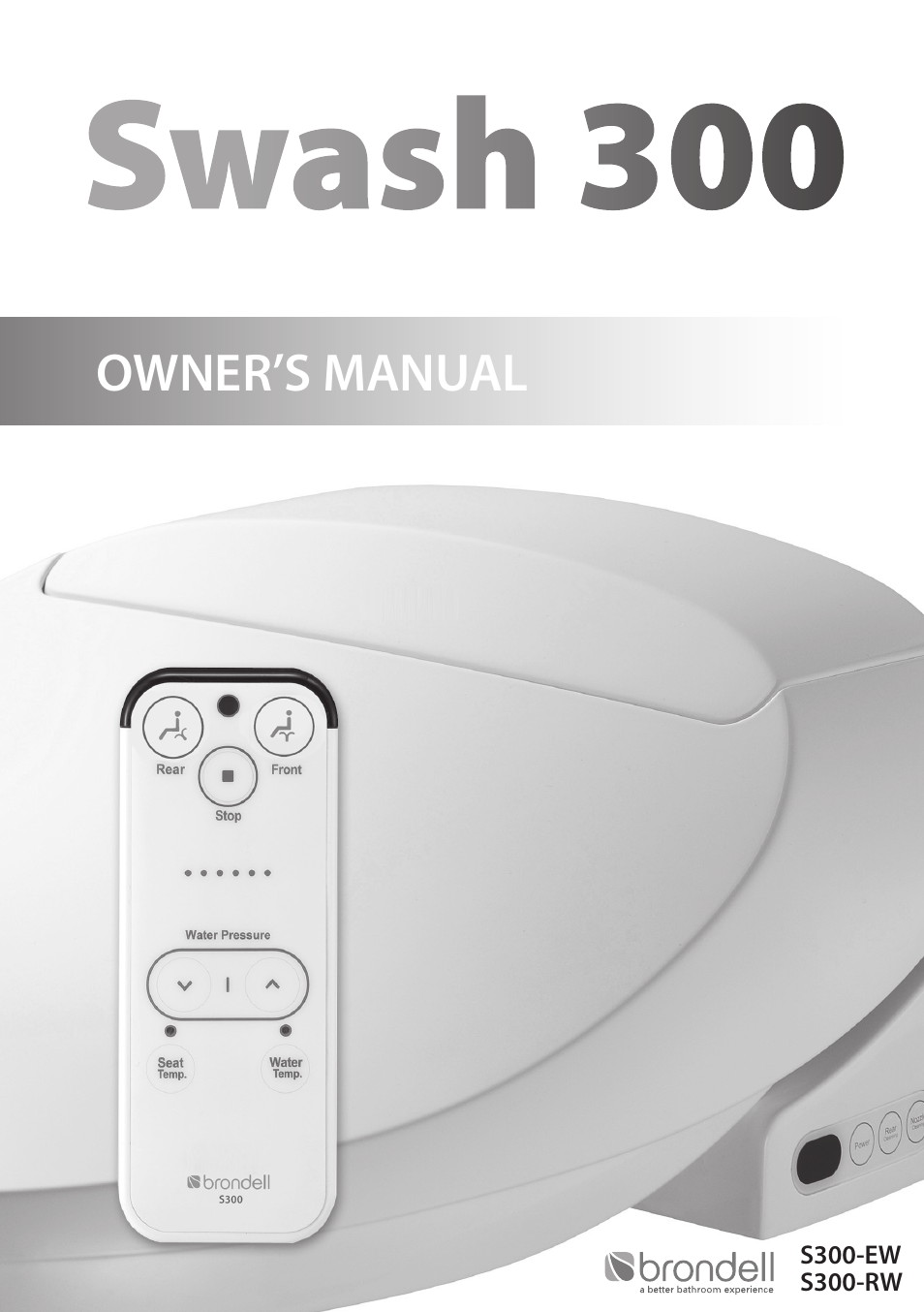 Brondell Swash 300 User Manual | 80 pages