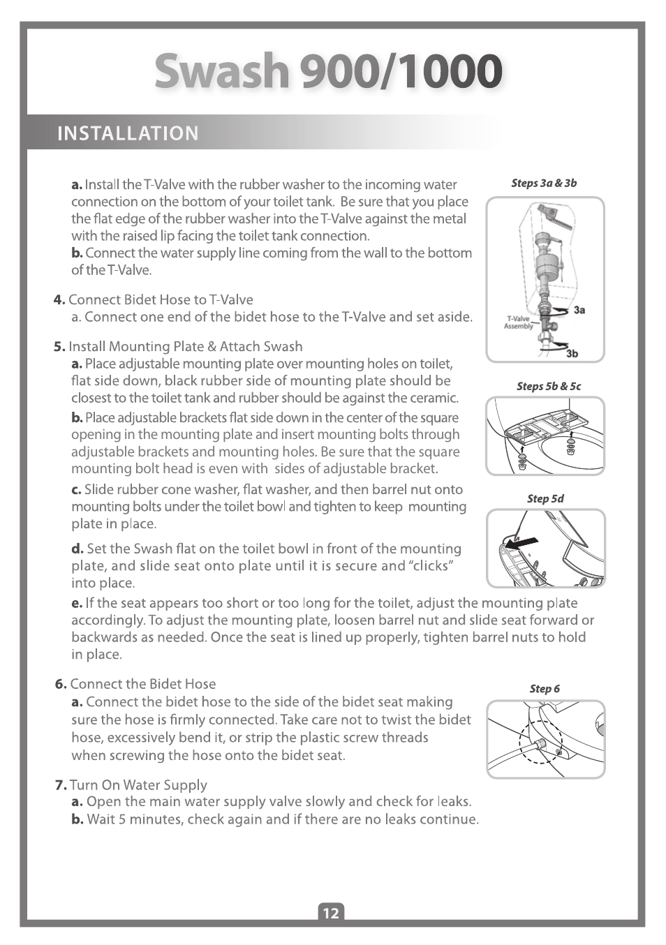 Brondell Swash 1000 User Manual | Page 14 / 32