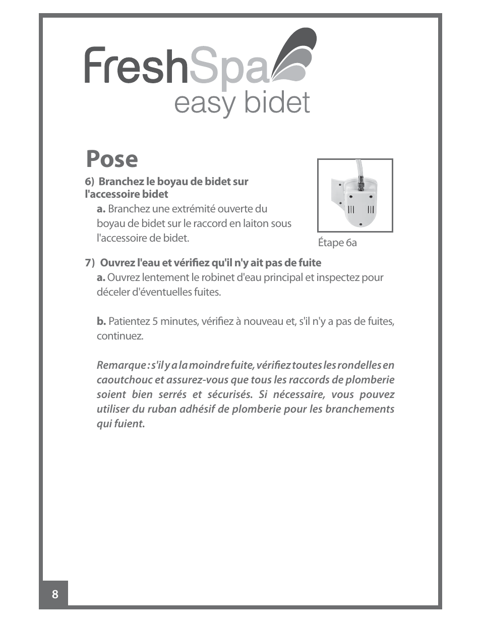 Pose | Brondell FreshSpa Easy Bidet User Manual | Page 38 / 44