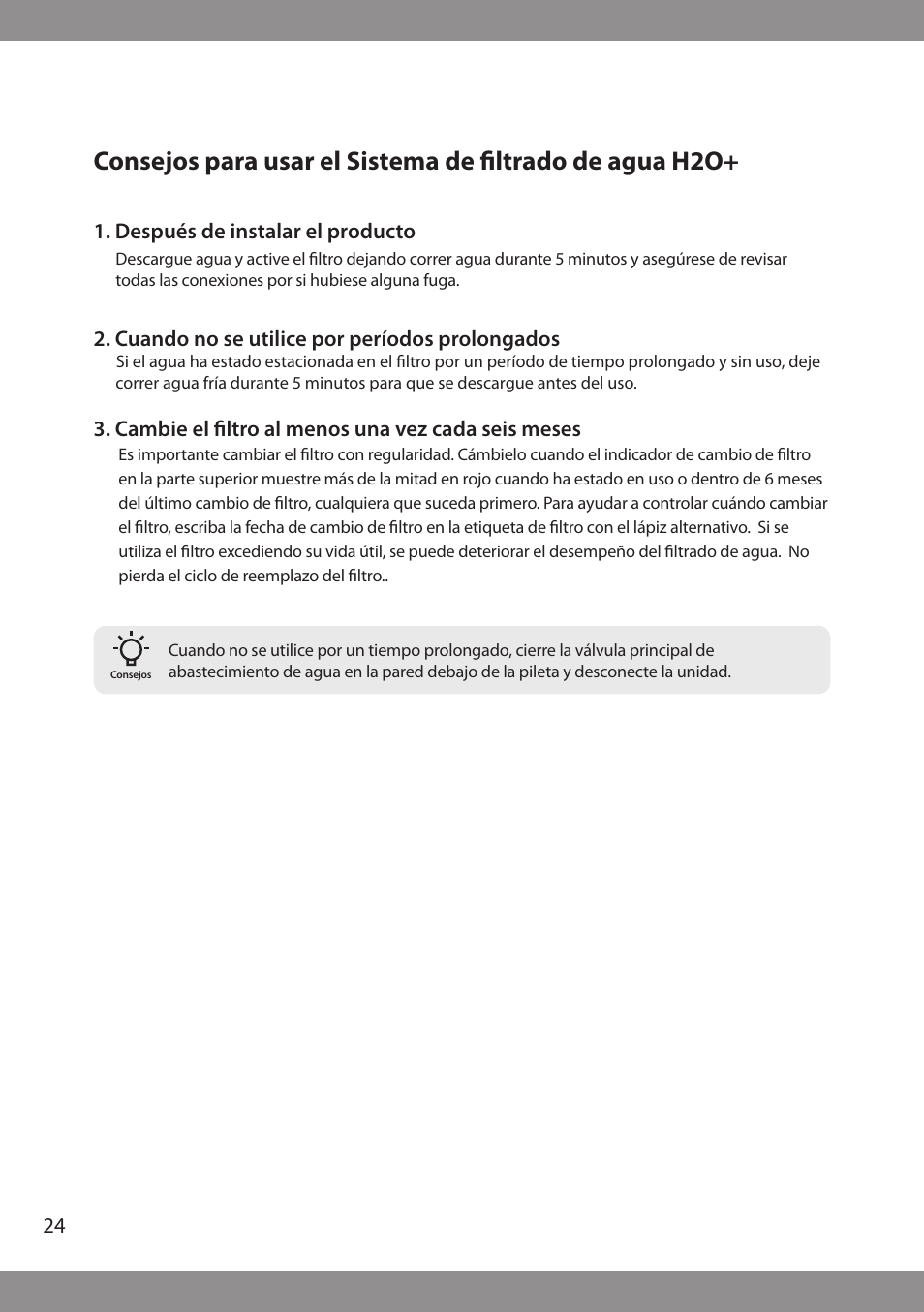 Brondell H2O+ Pearl H620 Water Filtration System User Manual | Page 26 / 56