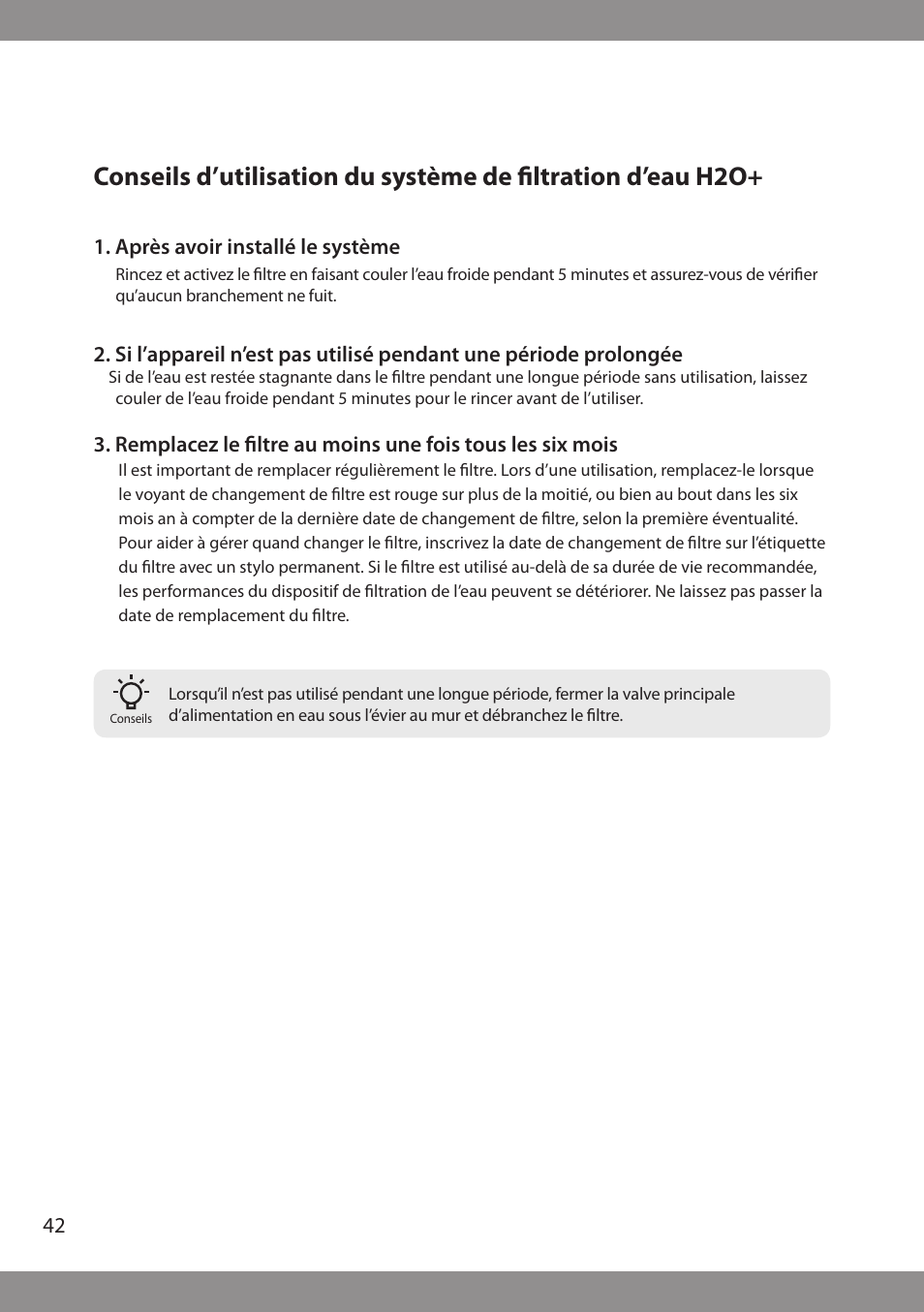 Brondell H2O+ Pearl H620 Water Filtration System User Manual | Page 44 / 56